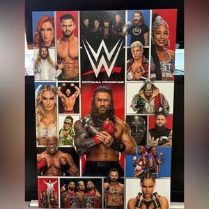 WWE 2023 Official Program Book Excellent Condition! Wrestlemania Los Angeles!